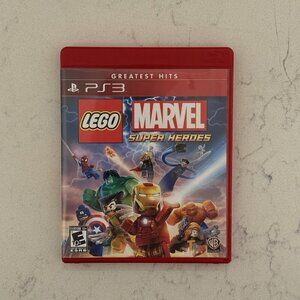 LEGO Marvel Super Heroes (Sony PlayStation 3, 2013) Complete Greatest Hits